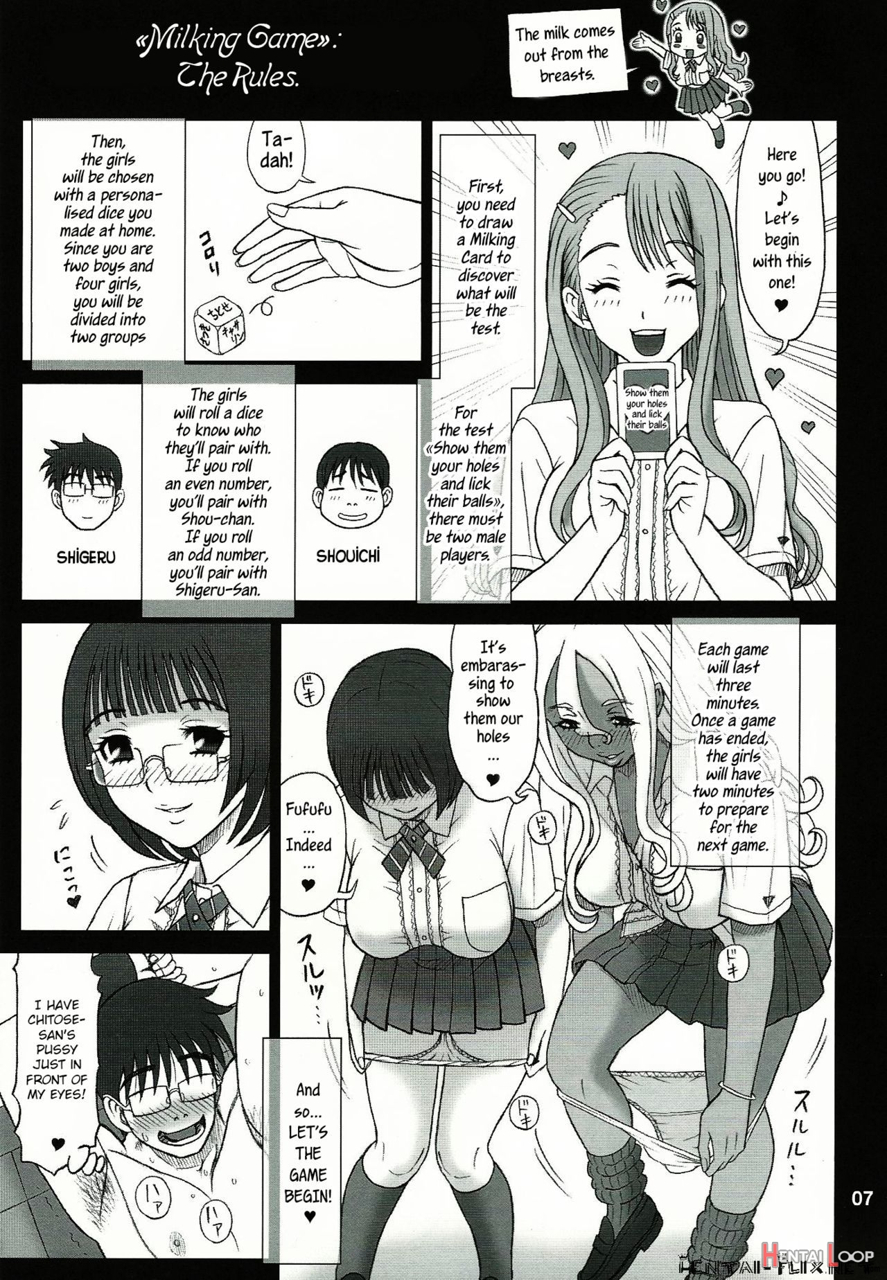 29 Kaiten Sakusei Yuugi Milking Game Jk page 6