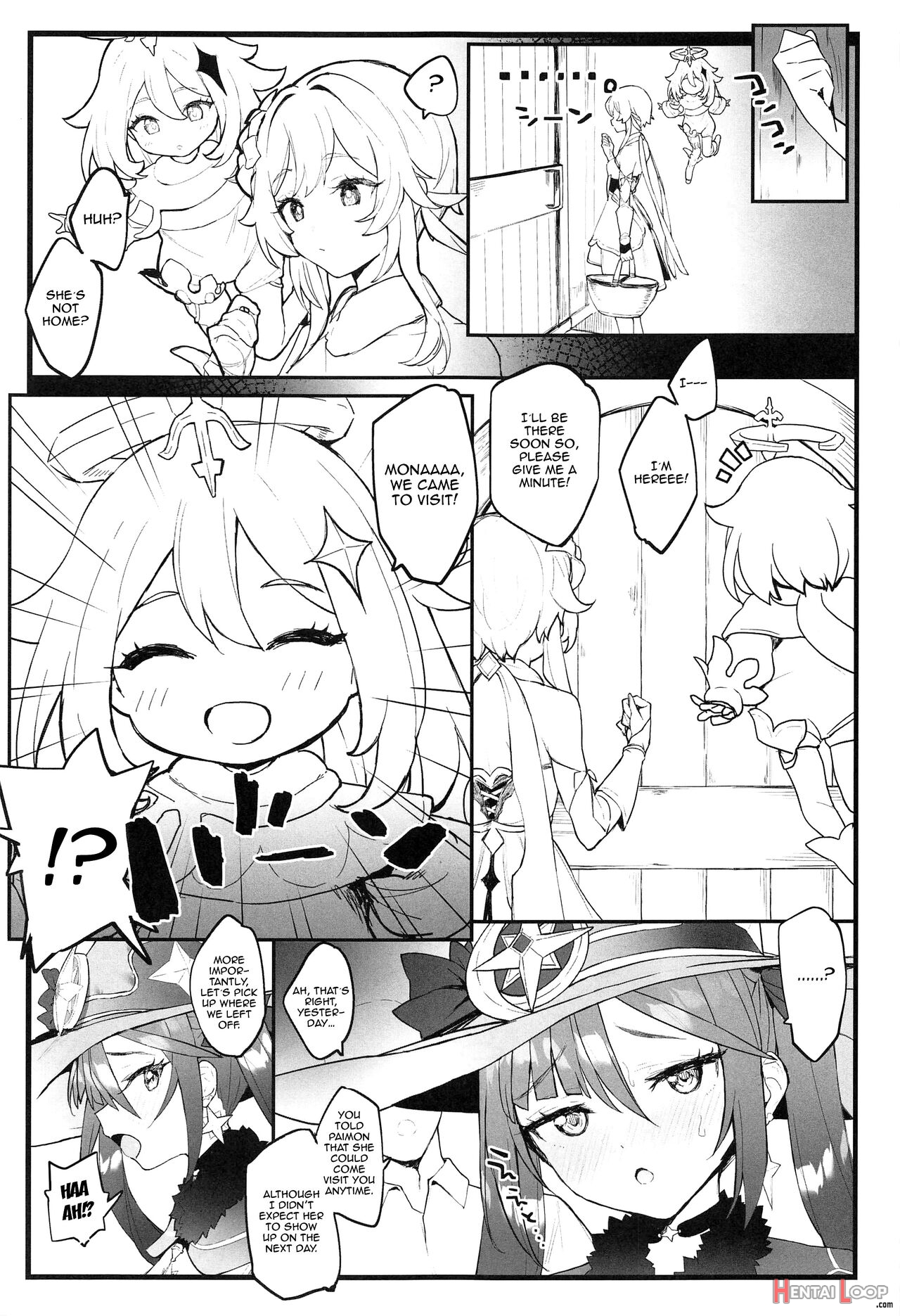 A Book About Becoming Mona-chan's Disciple And Getting Lewd With Her page 12