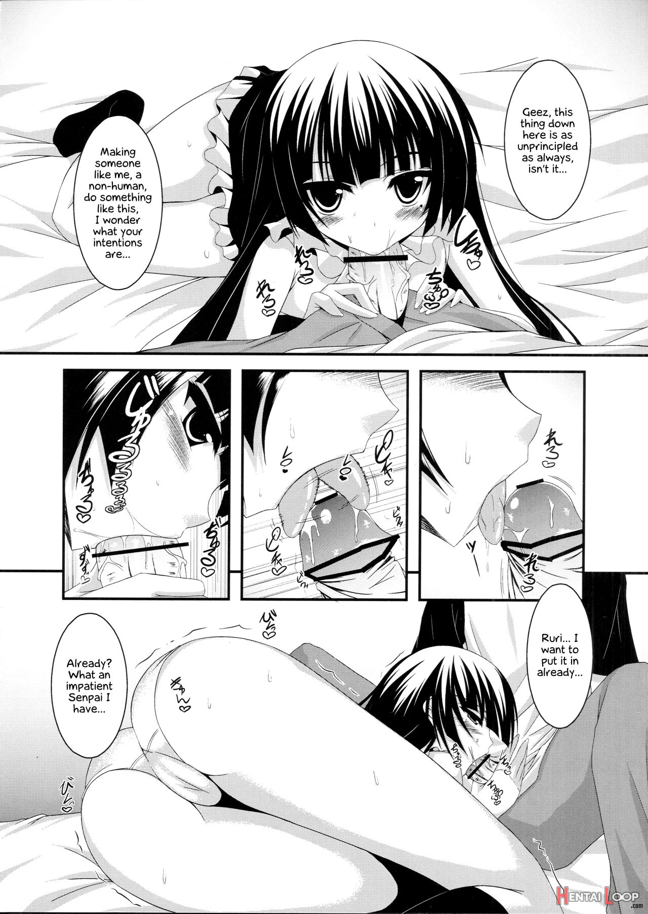 A Book Where Kuroneko And I Get Naughty page 3