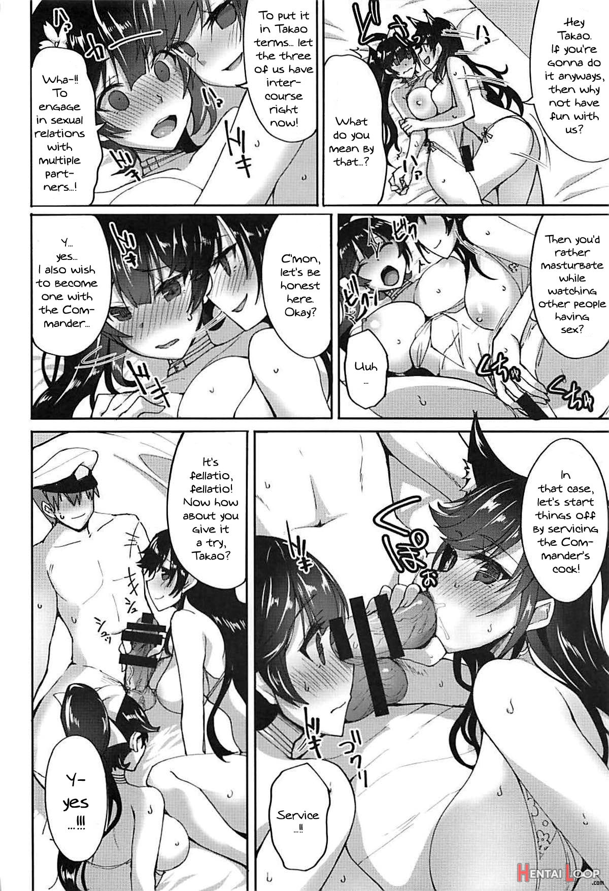 Atago To Takao No Icha Love Yasen Seikatsu Alternative page 3