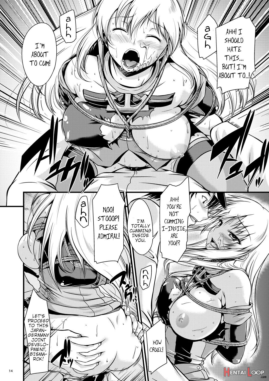 Battleship Rape - Bismarck - page 13