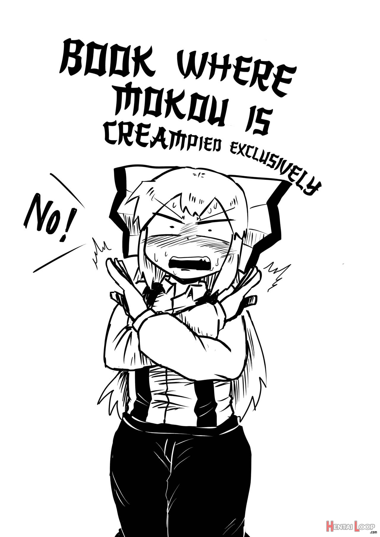 Book Where Mokou Is Creampied Exclusively page 1