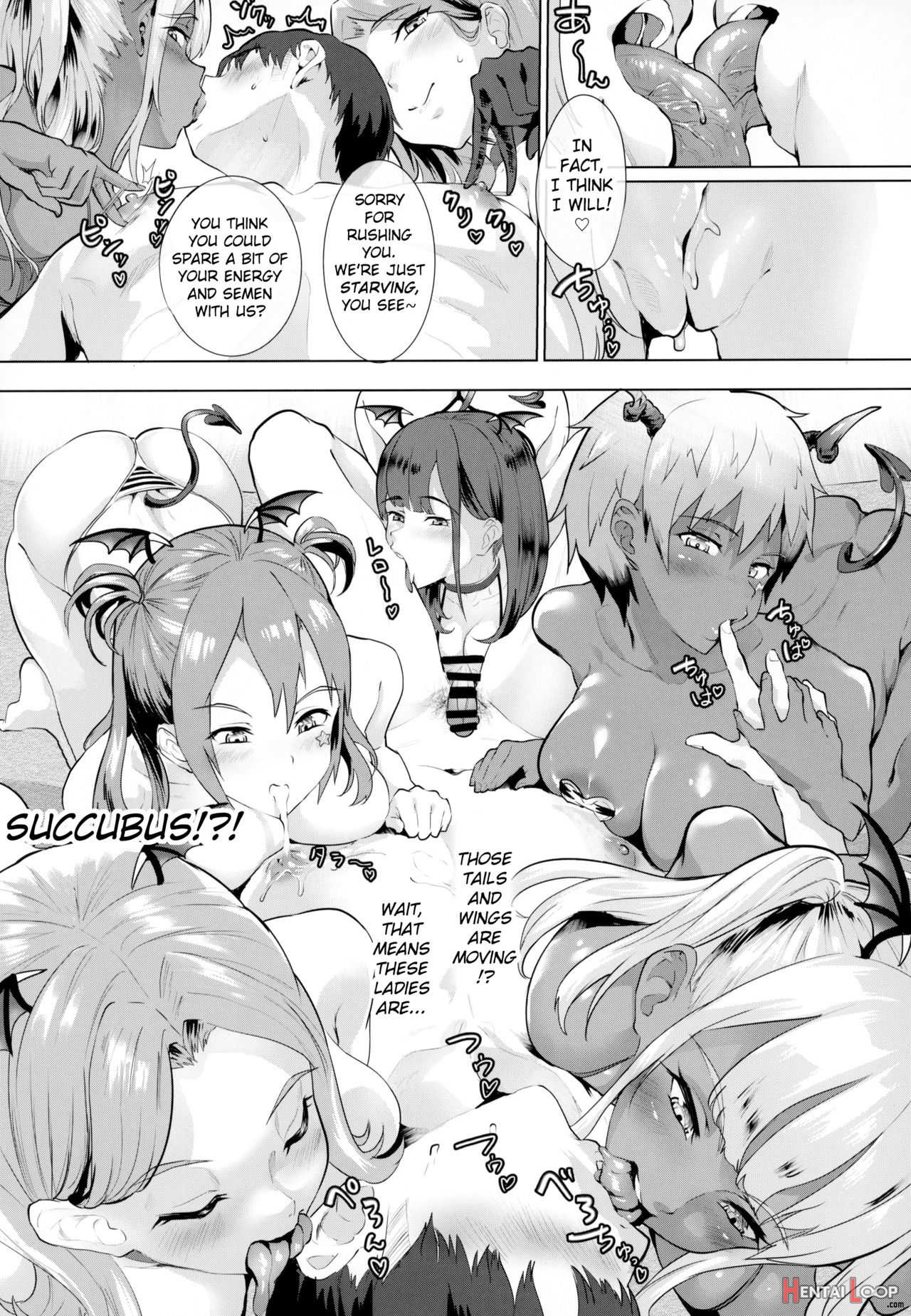 Deli Saccu!! Vol 3.0delivery By A Succubus Harem page 8
