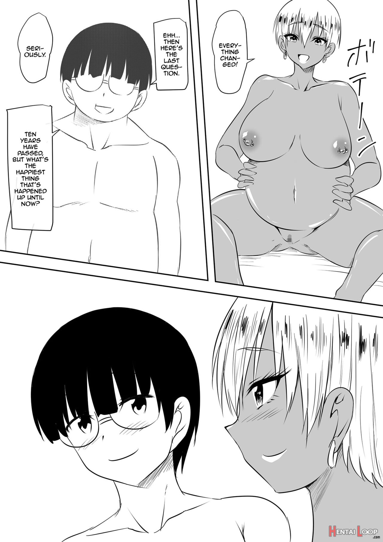 Development Records Of An Asocial Otaku And A Brown Tomboy Going At It Over And Over page 33