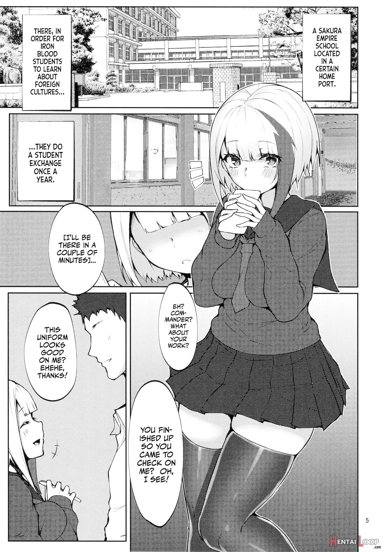 Does The Younger Sister Shipgirl Like Doing It In School Uniforms? page 3