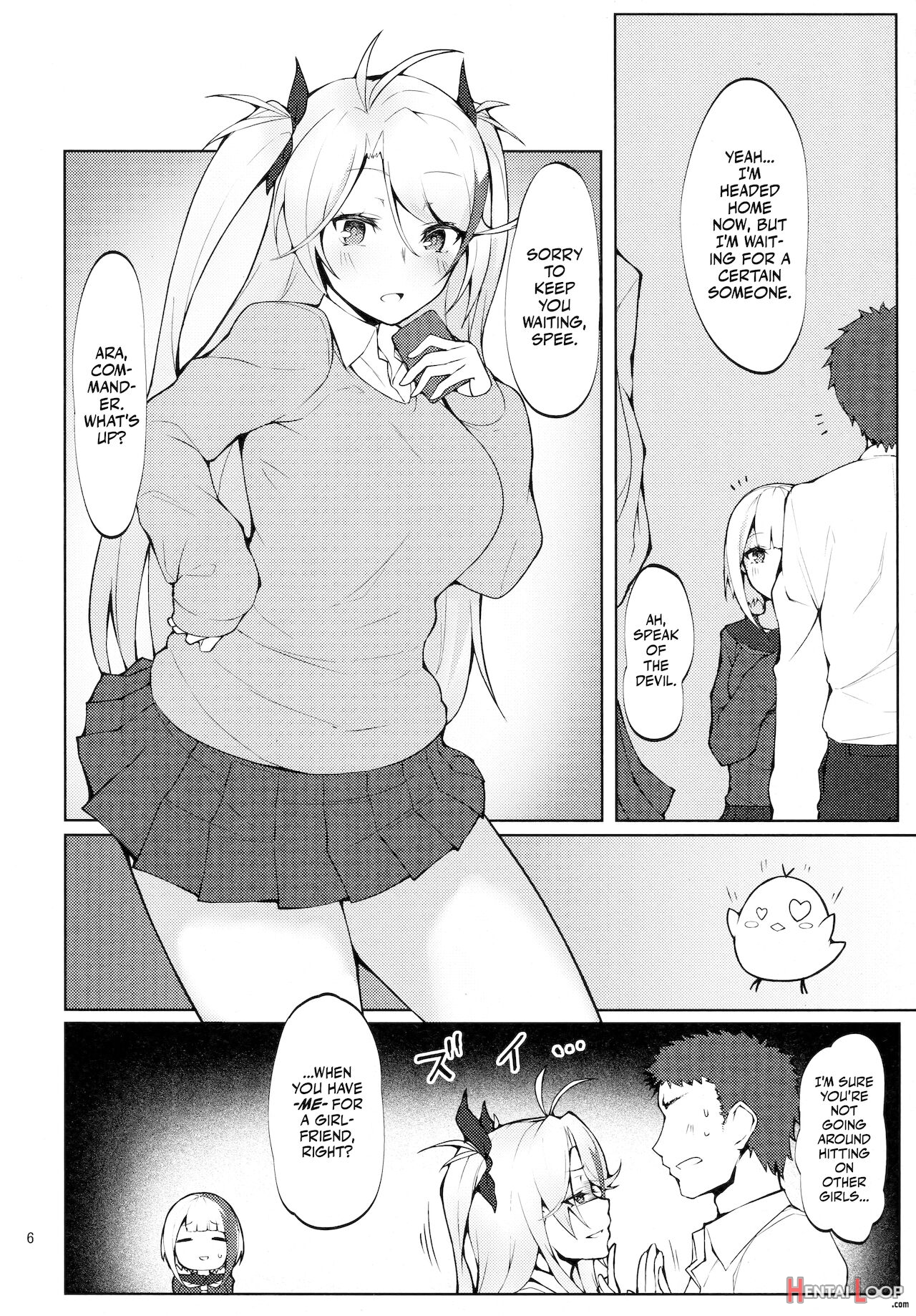 Does The Younger Sister Shipgirl Like Doing It In School Uniforms? page 4
