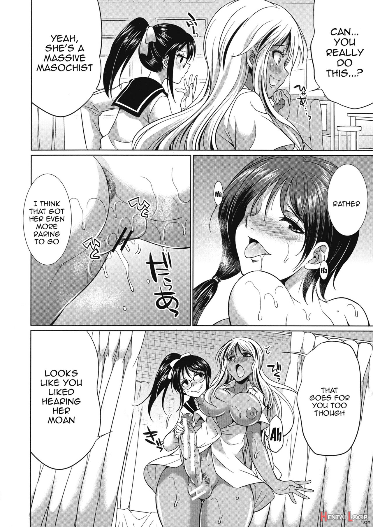 Futanari Gal Vs Bitch Sisters Ch. 1-2 page 85