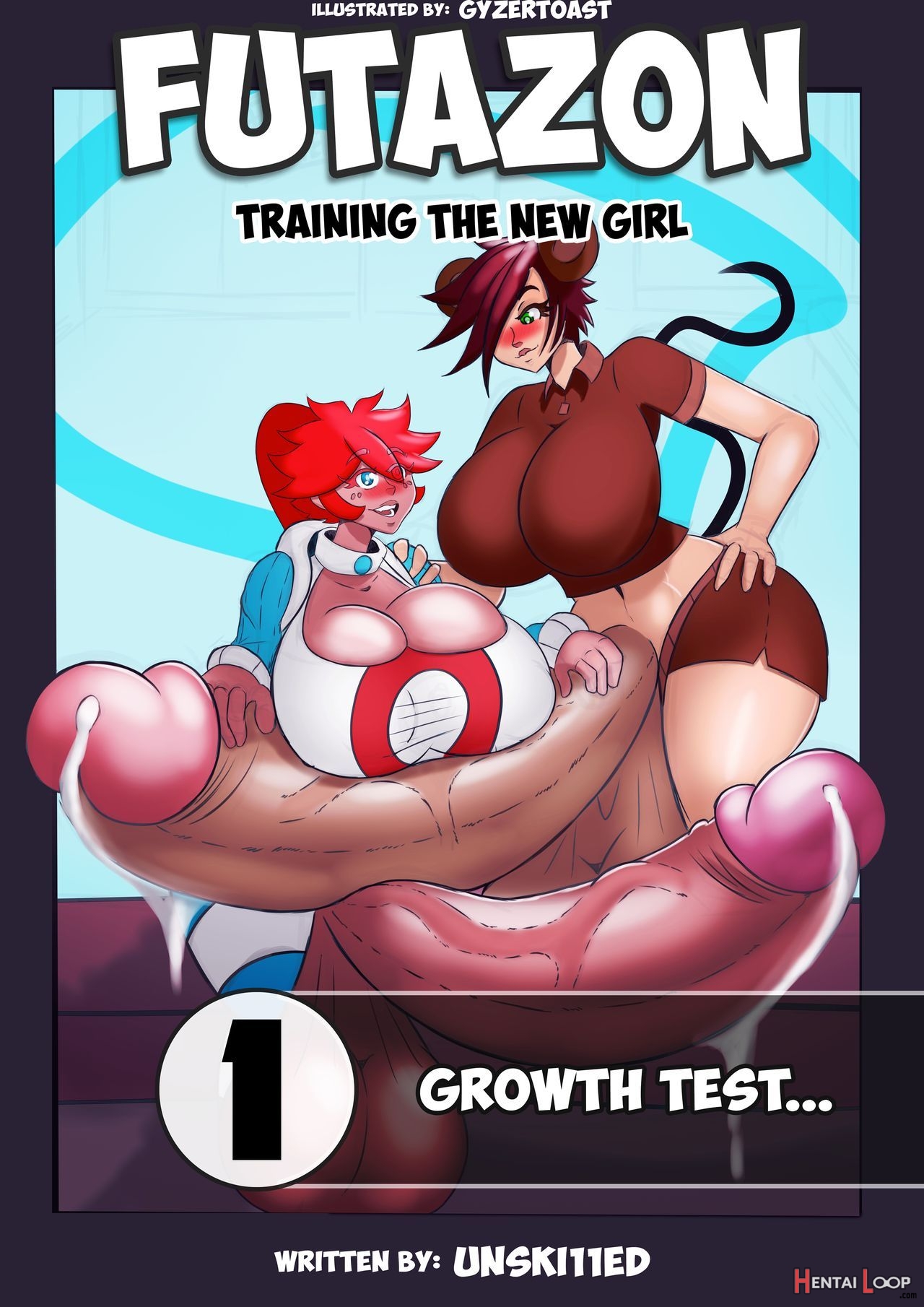 Futazon: Training The New Girl | Ch.1 Growth Test| page 1