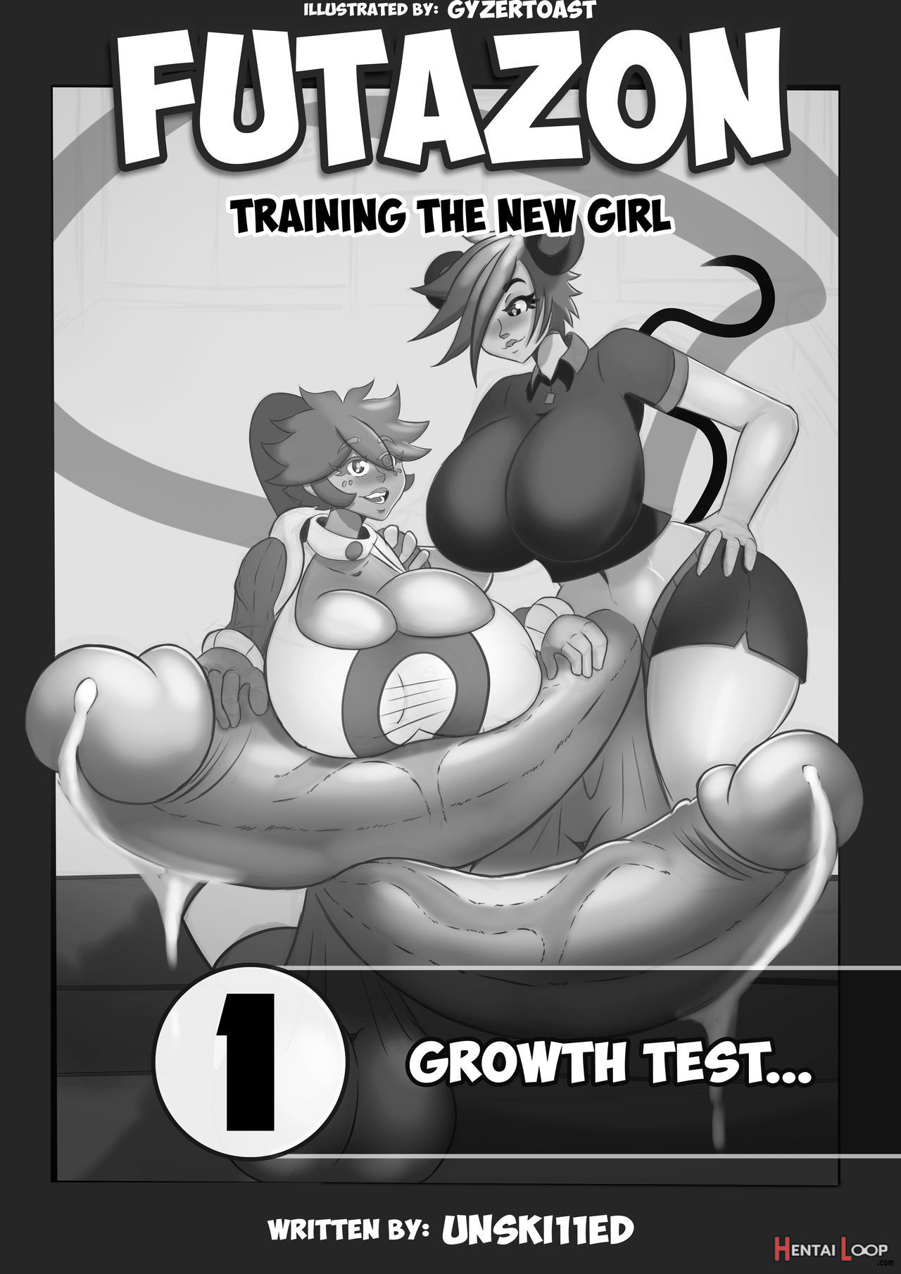 Futazon: Training The New Girl | Ch.1 Growth Test| page 2