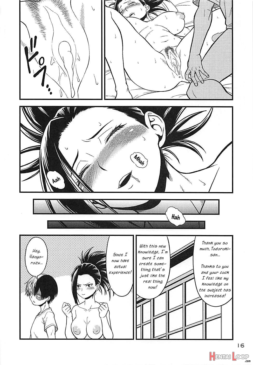 H-ero!! 4 Yaoyorozu: Coming page 15