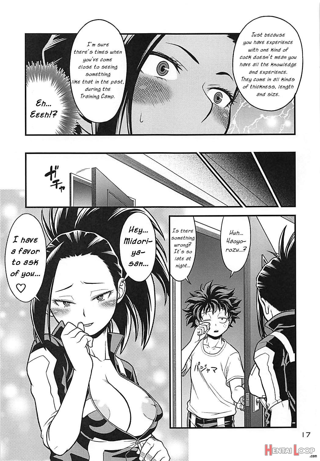 H-ero!! 4 Yaoyorozu: Coming page 16