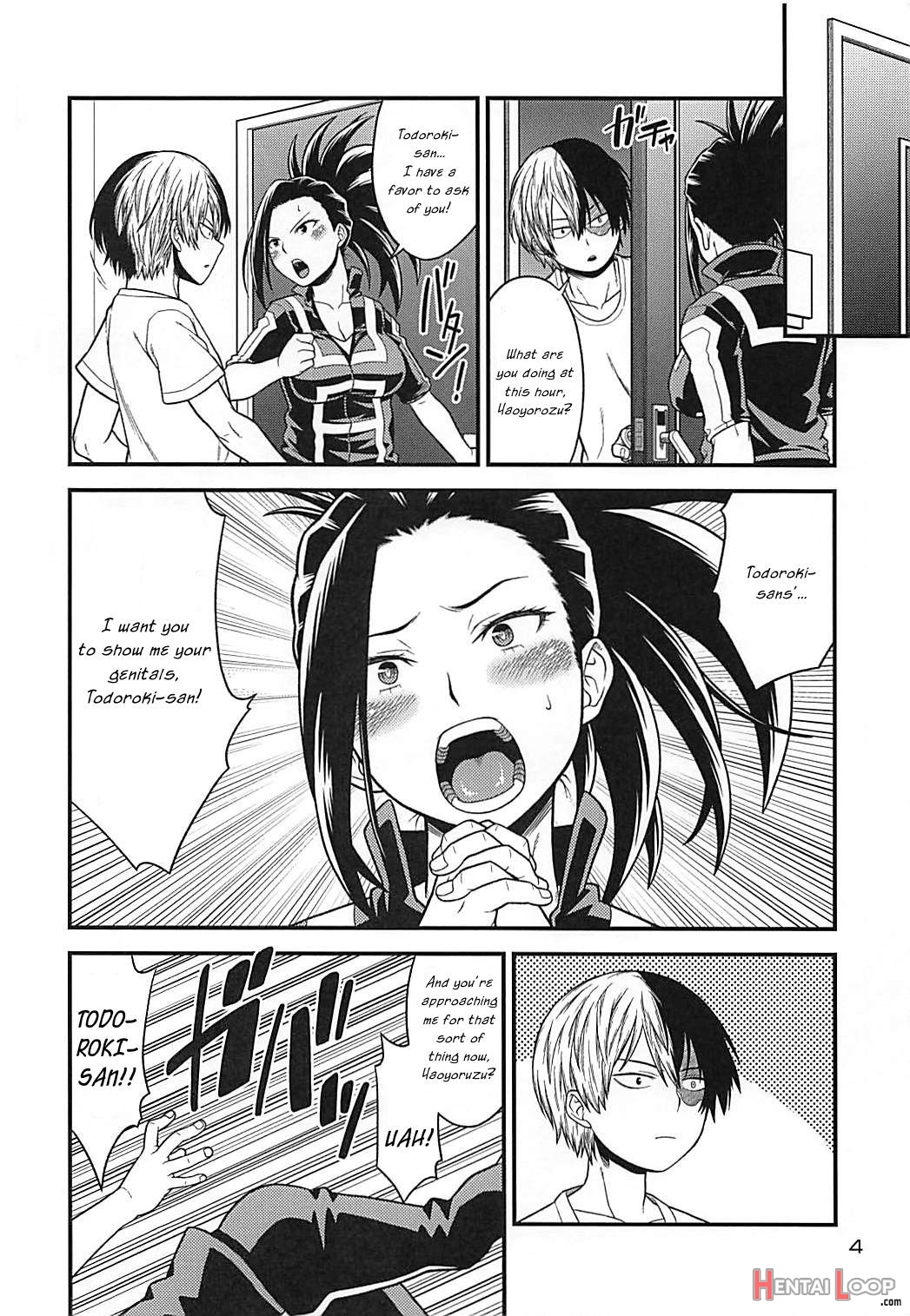 H-ero!! 4 Yaoyorozu: Coming page 3