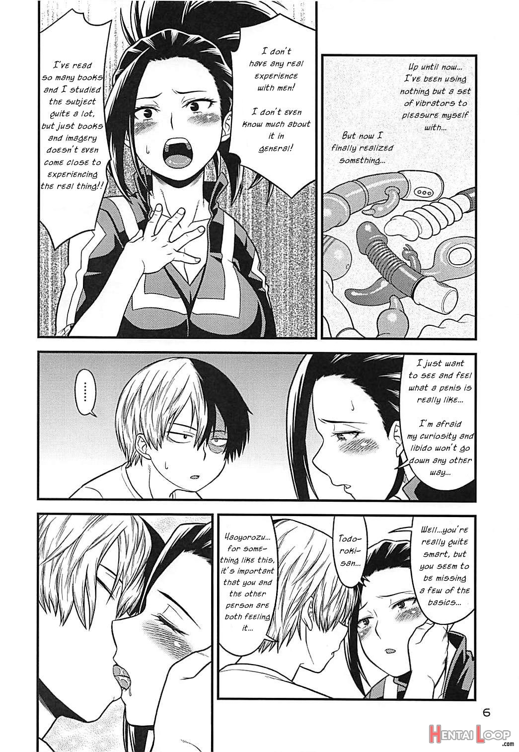 H-ero!! 4 Yaoyorozu: Coming page 5