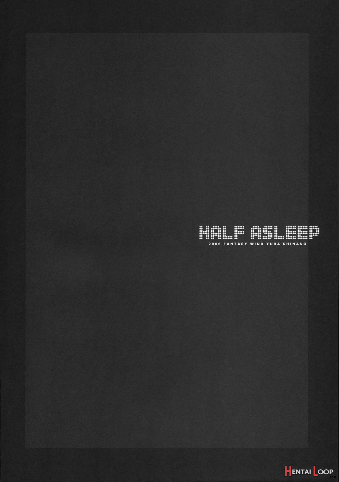 Half Asleep page 3
