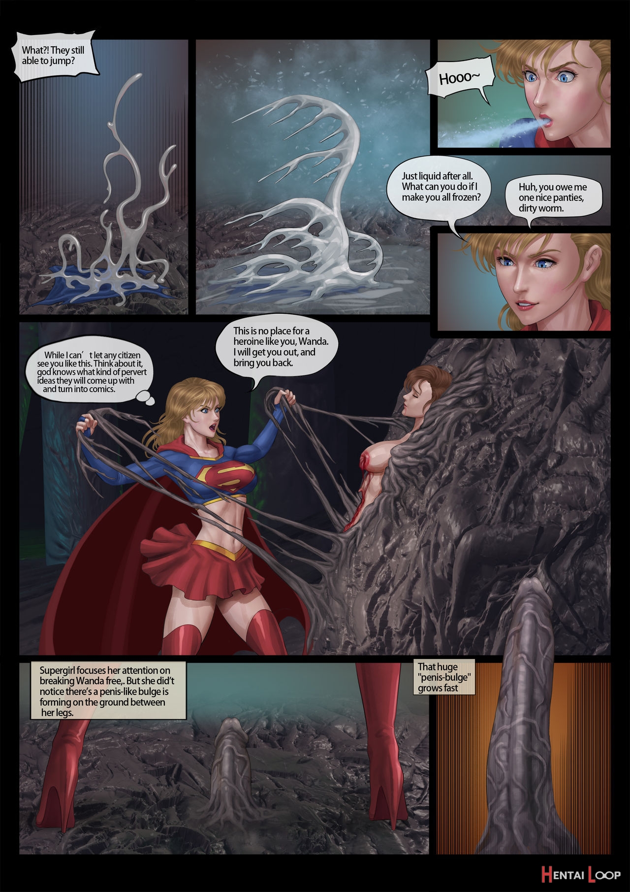 Heroine's Pussyventure Part 2 page 2
