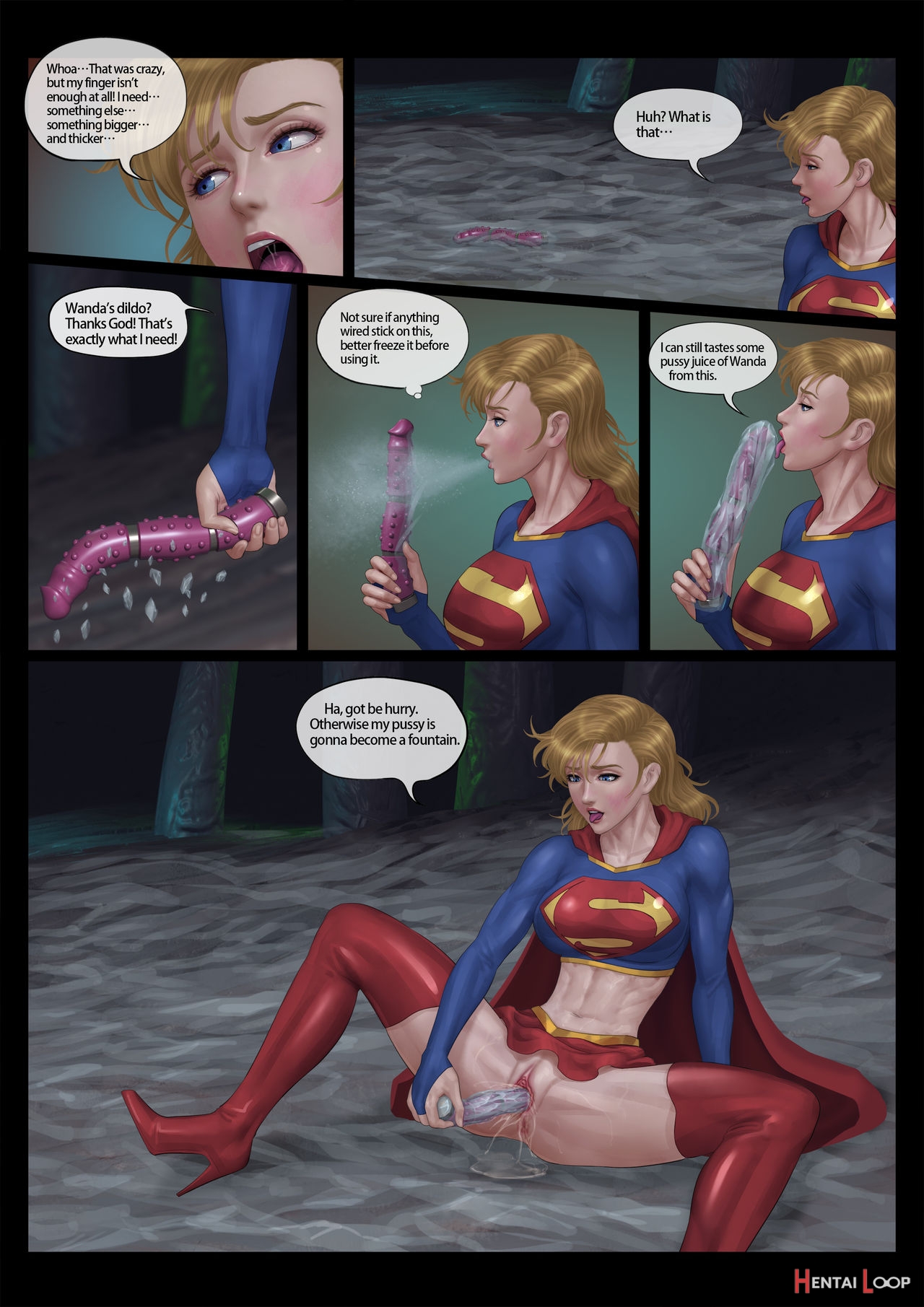 Heroine's Pussyventure Part 2 page 6