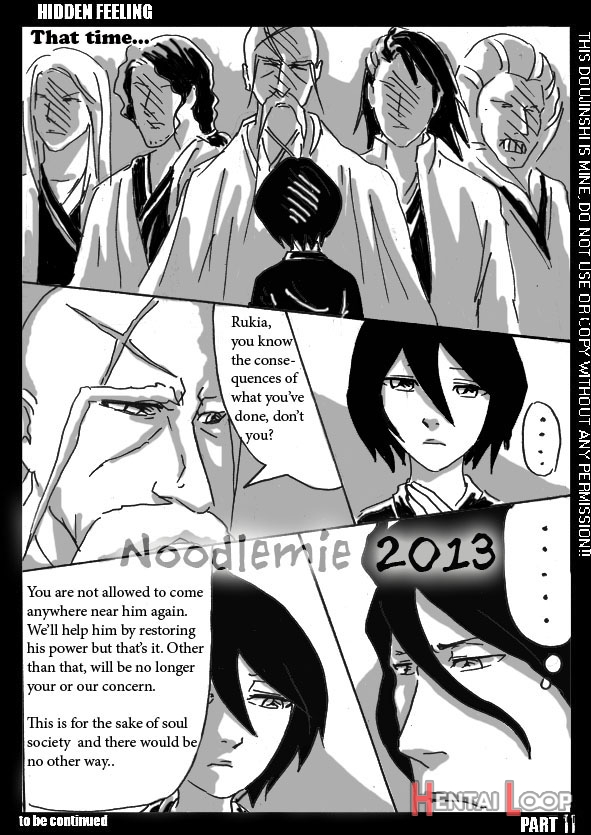 Hidden Feeling[bleach) page 12