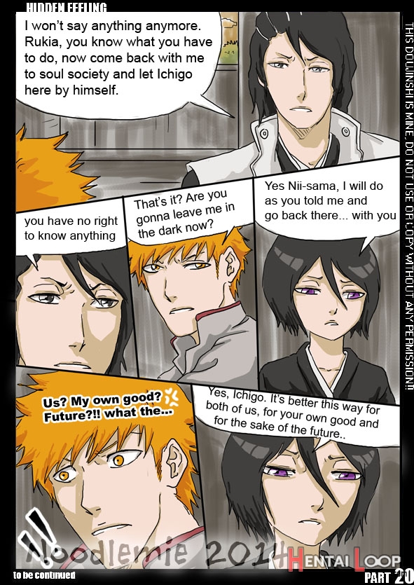 Hidden Feeling[bleach) page 21