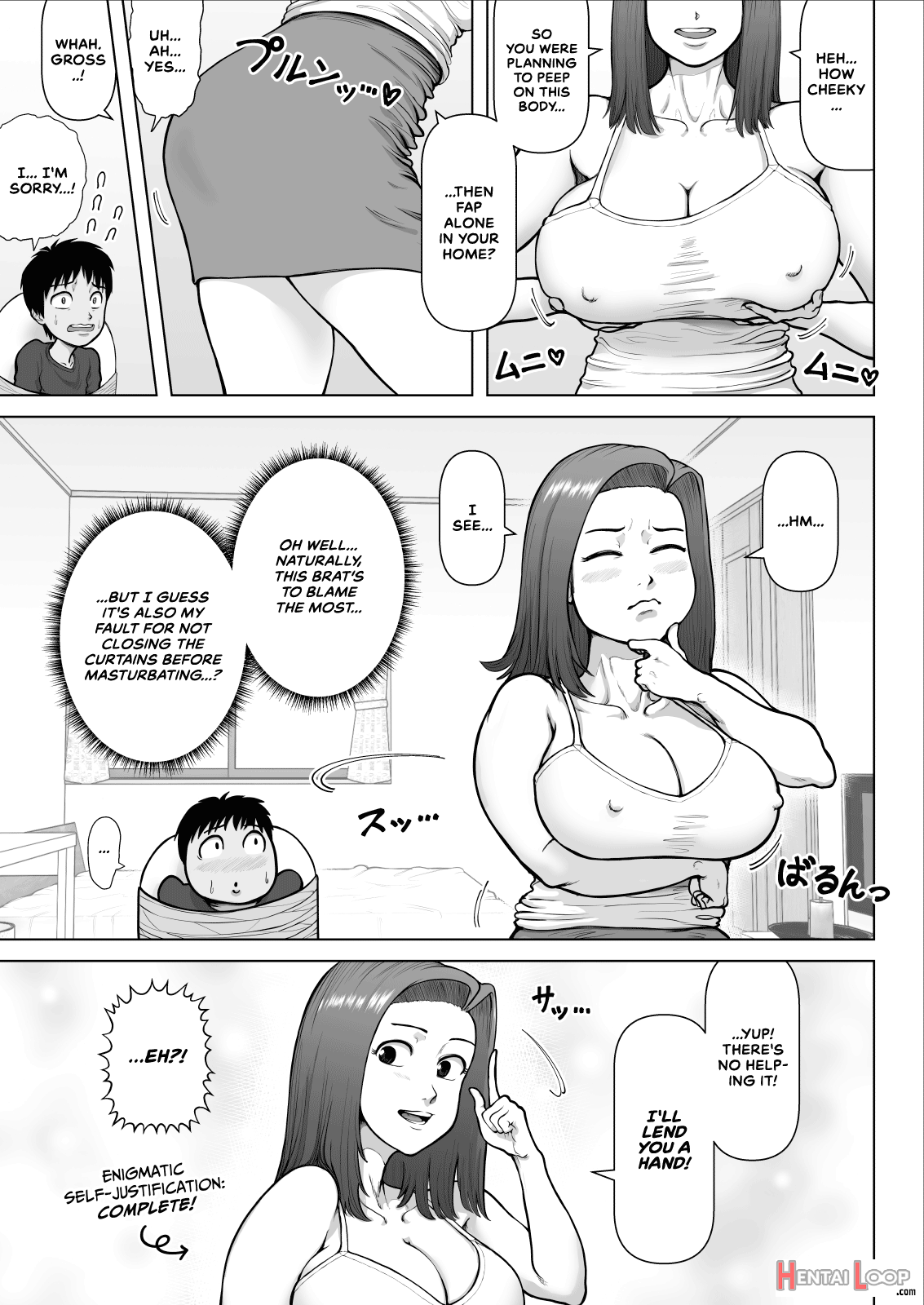 How I Had Intense, Sweaty Sex With An Extremely Busty Onee-san page 9