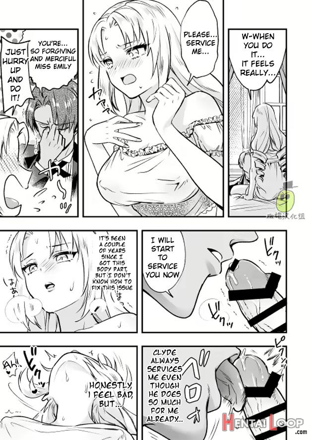 I Am A Lady Of Noble Birth, And Thus Your Hotty Manservant Hole Belongs To My Futanari Dick! page 7