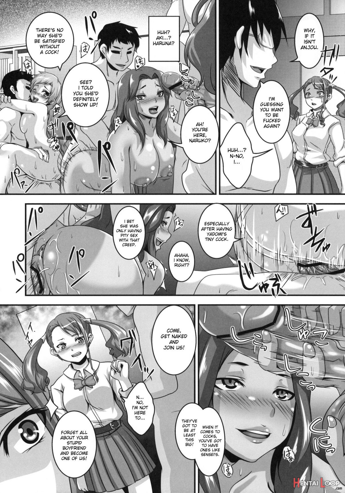 I Was The Only One Who Didn't Know How Perverted The Girl Who I Made Love With On That Day Was[englis page 23