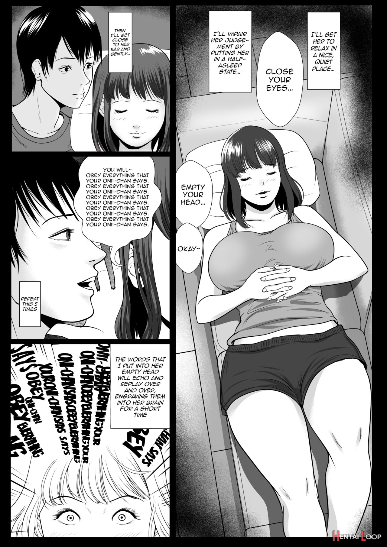 Imouto Saimin Renzoku Iki - Hypnotizing My Little Sister And Giving Her Multiple Orgasms page 9