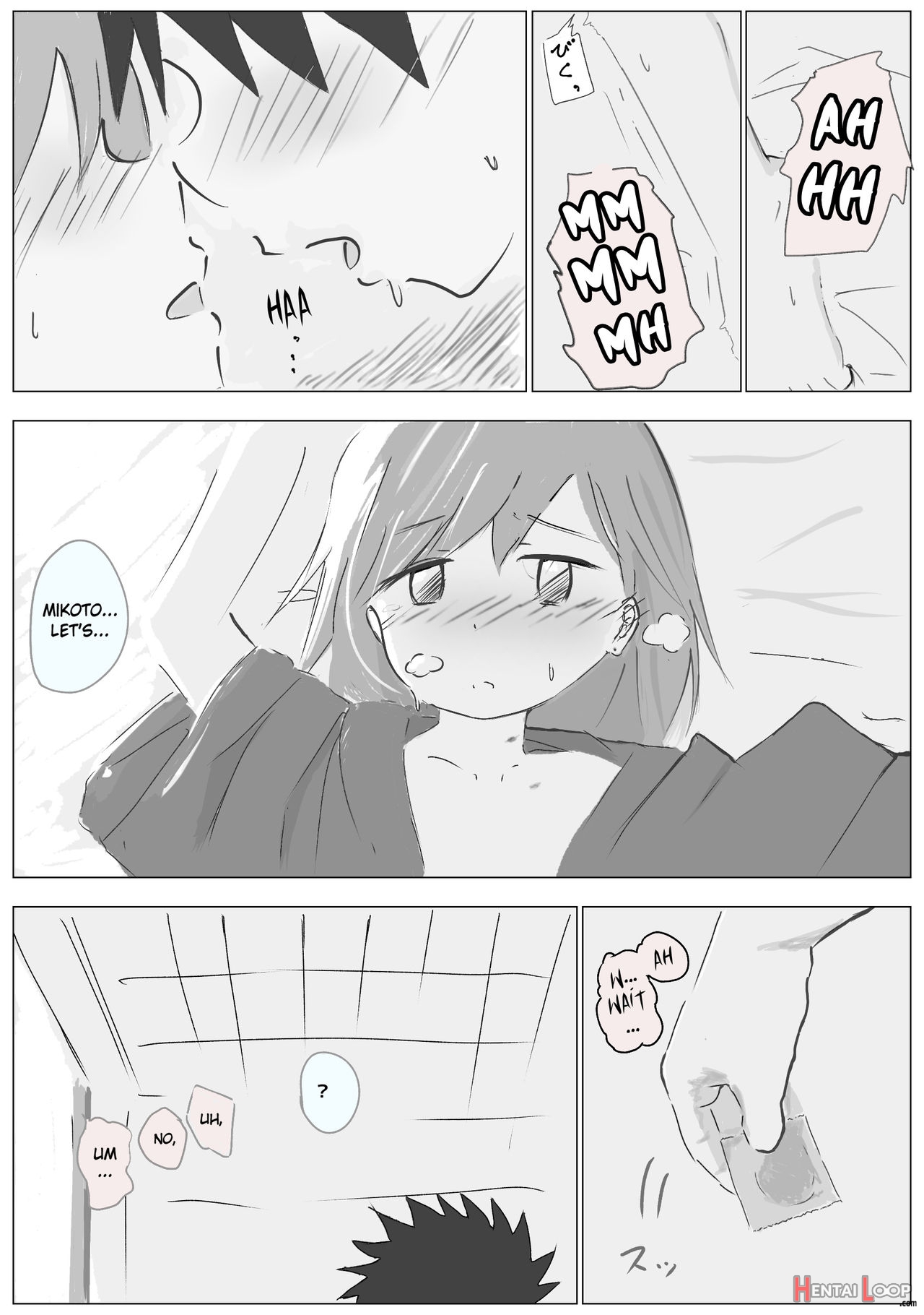 Kamikoto's First Night As Newlyweds page 9