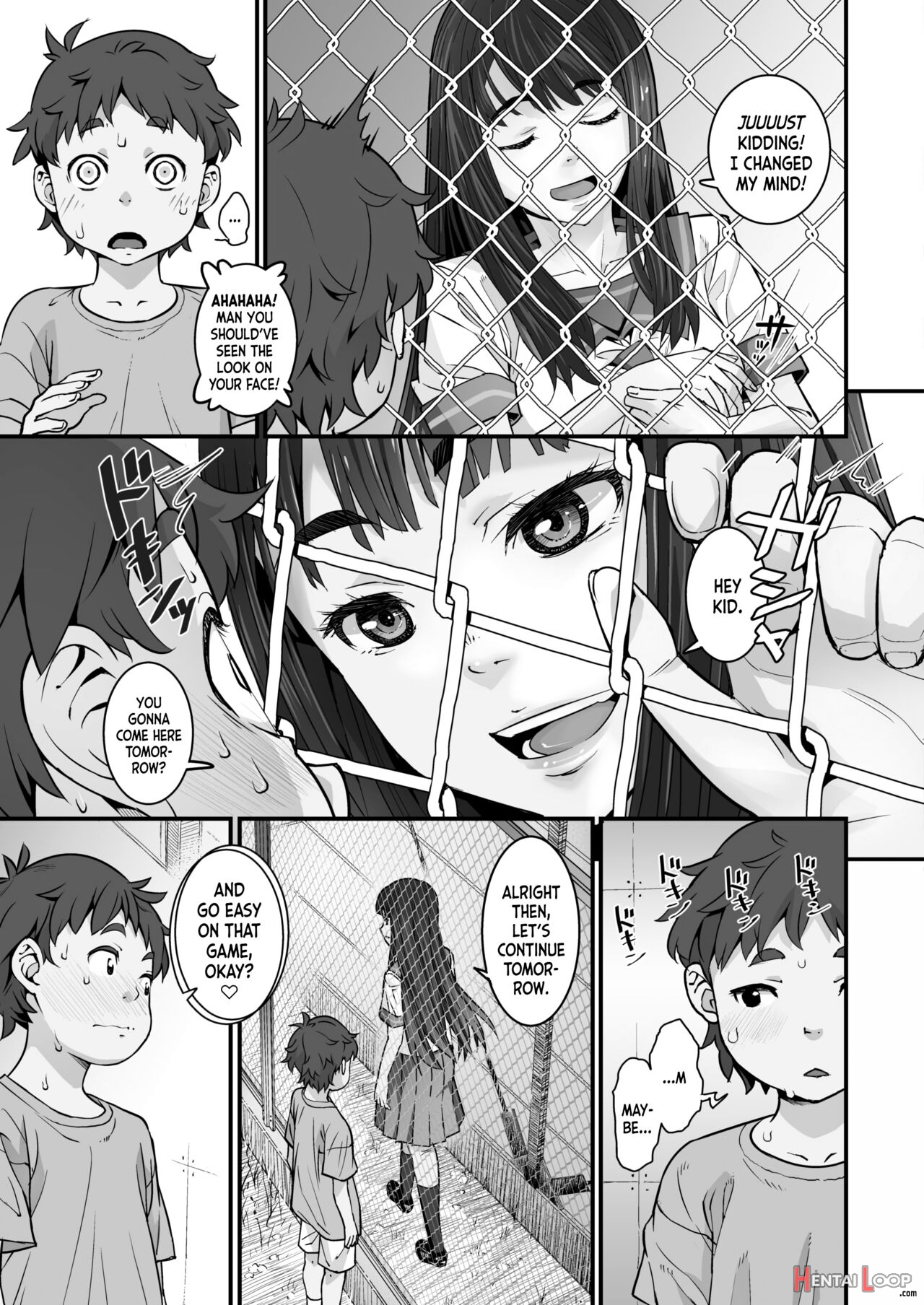 Kanaami Goshi No Natsuyasumi｜summer Break Through The Wire Fence page 3