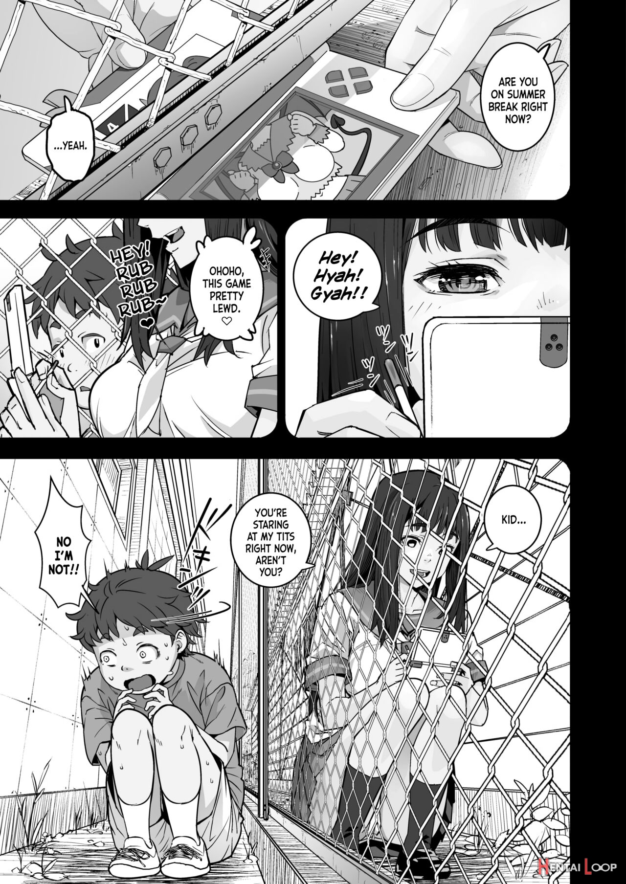 Kanaami Goshi No Natsuyasumi｜summer Break Through The Wire Fence page 5