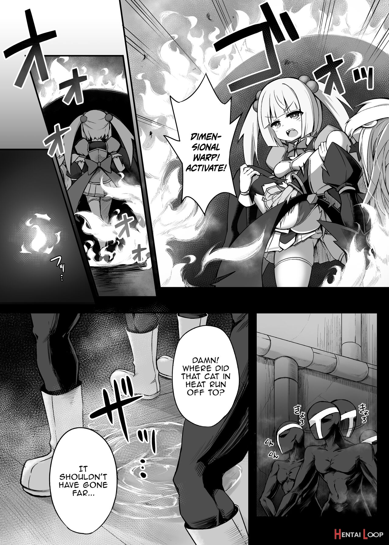 Masochist Cat X Magic Girl ~a Manga In Which The Evil Magical Girl Is Put On A Leash And Domesticated By The Good Magical Girl~ page 12