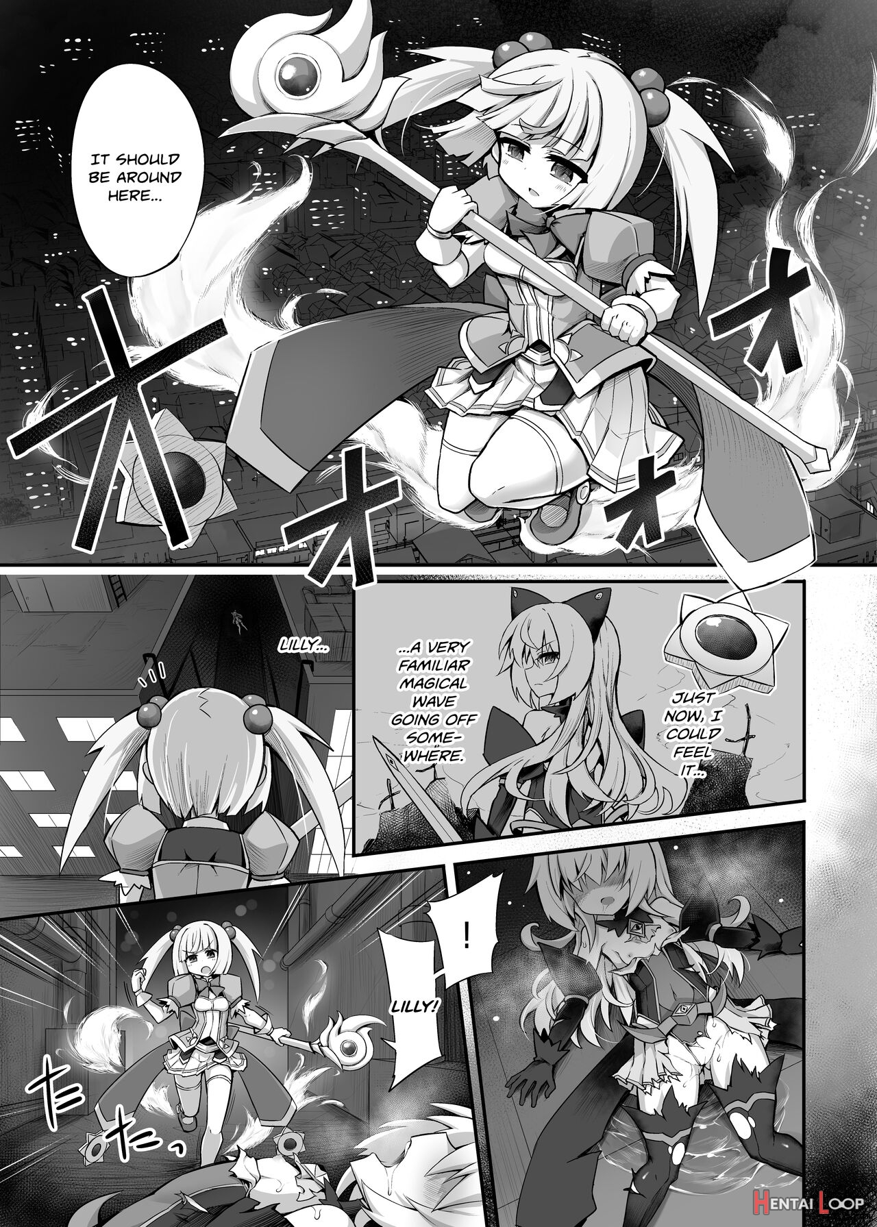 Masochist Cat X Magic Girl ~a Manga In Which The Evil Magical Girl Is Put On A Leash And Domesticated By The Good Magical Girl~ page 8