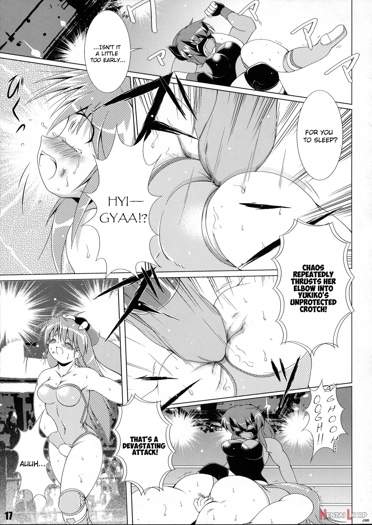 Mighty Yukiko Vs Dark Star Chaos) page 13