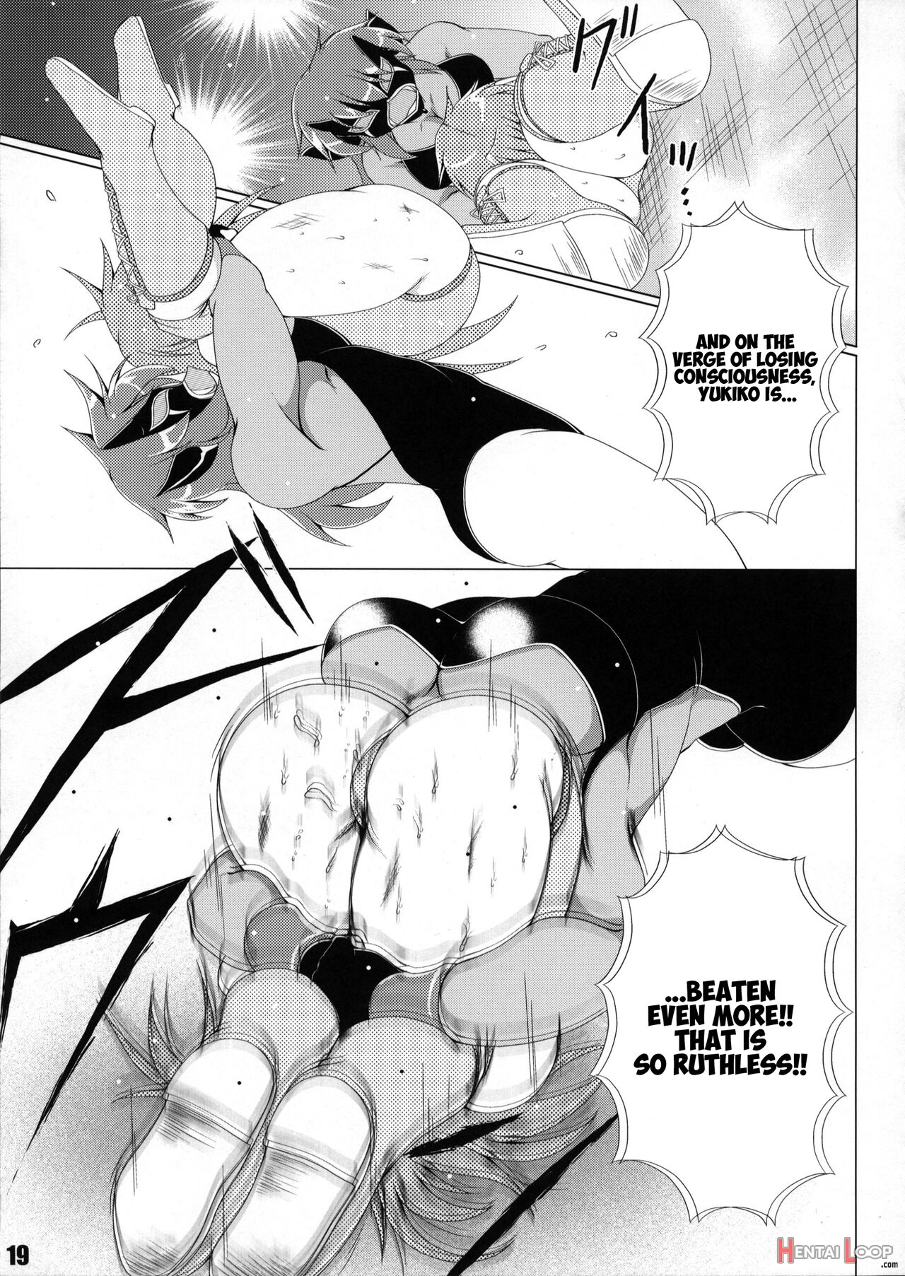 Mighty Yukiko Vs Dark Star Chaos) page 15