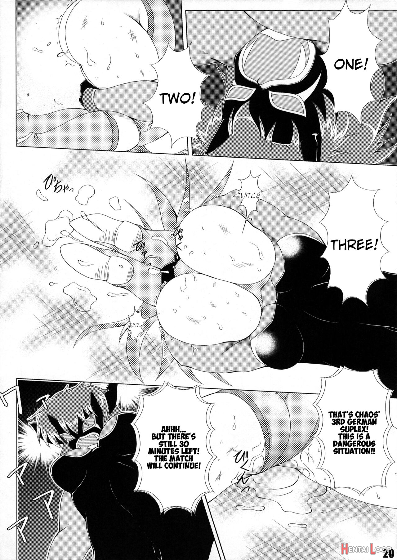 Mighty Yukiko Vs Dark Star Chaos) page 16