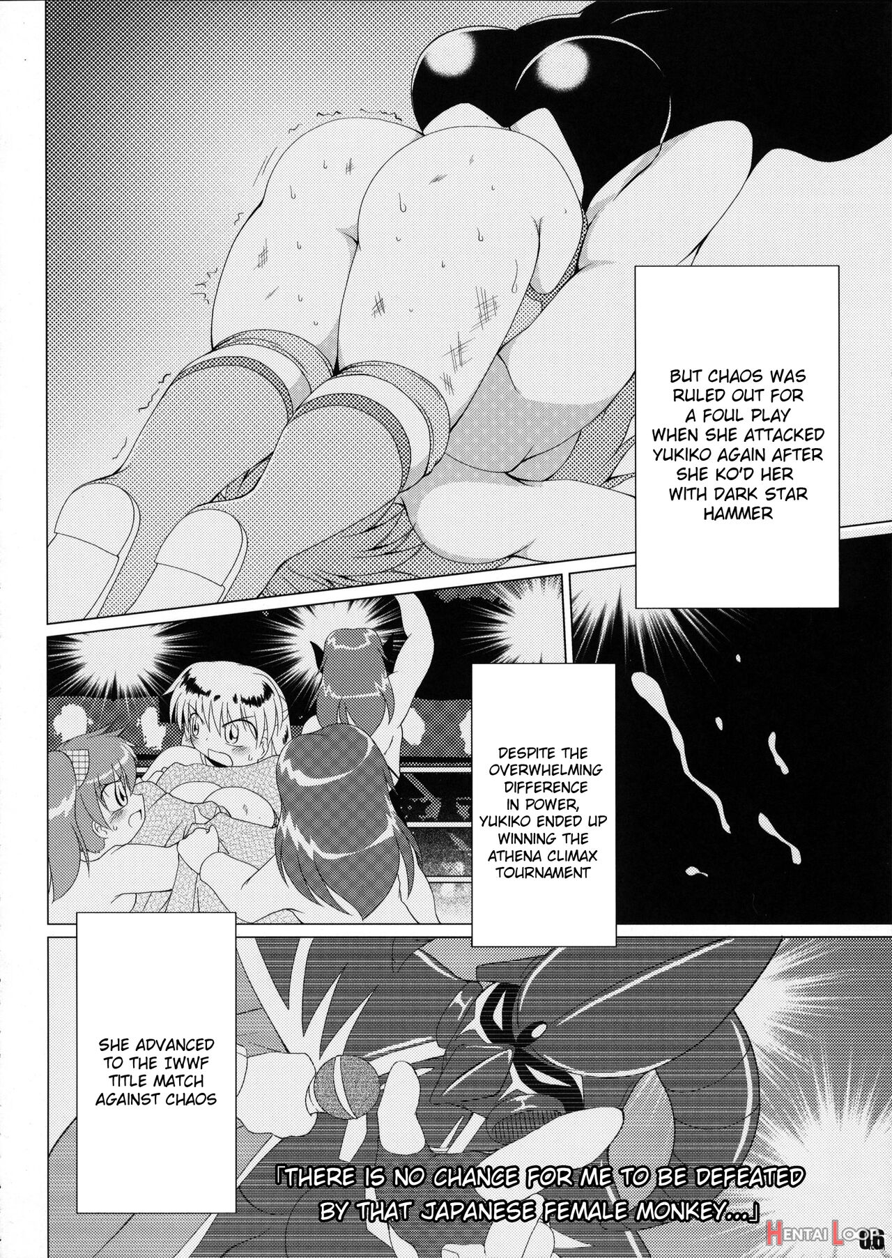 Mighty Yukiko Vs Dark Star Chaos) page 2