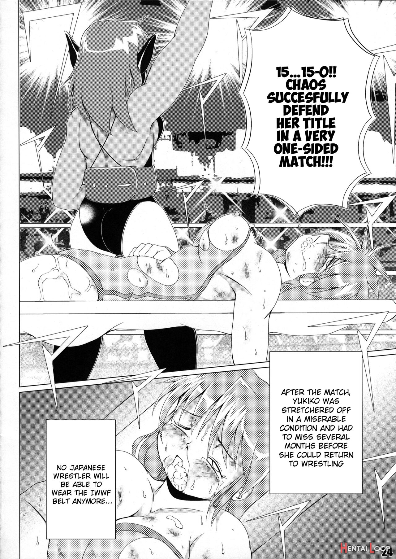 Mighty Yukiko Vs Dark Star Chaos) page 20