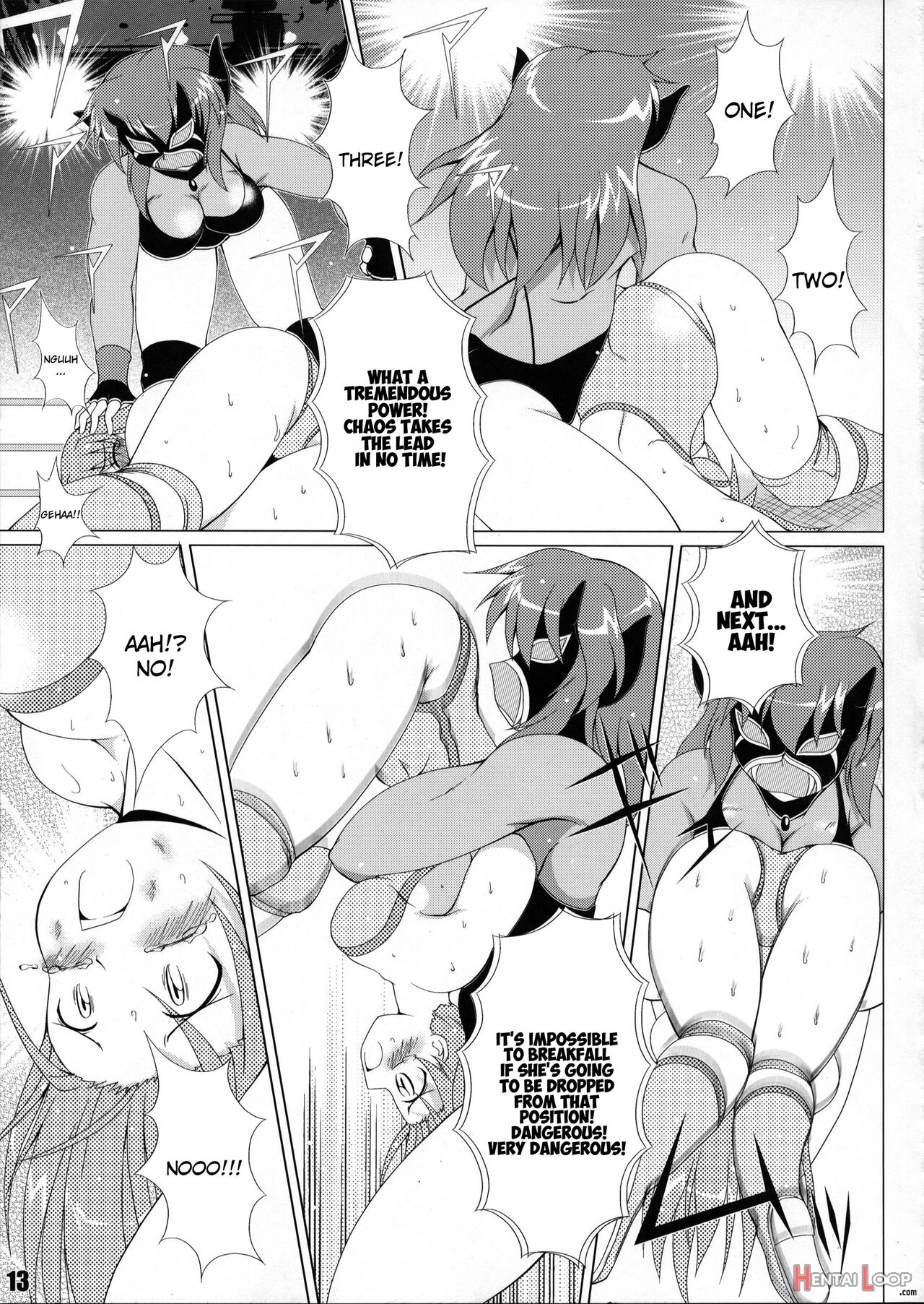 Mighty Yukiko Vs Dark Star Chaos) page 9