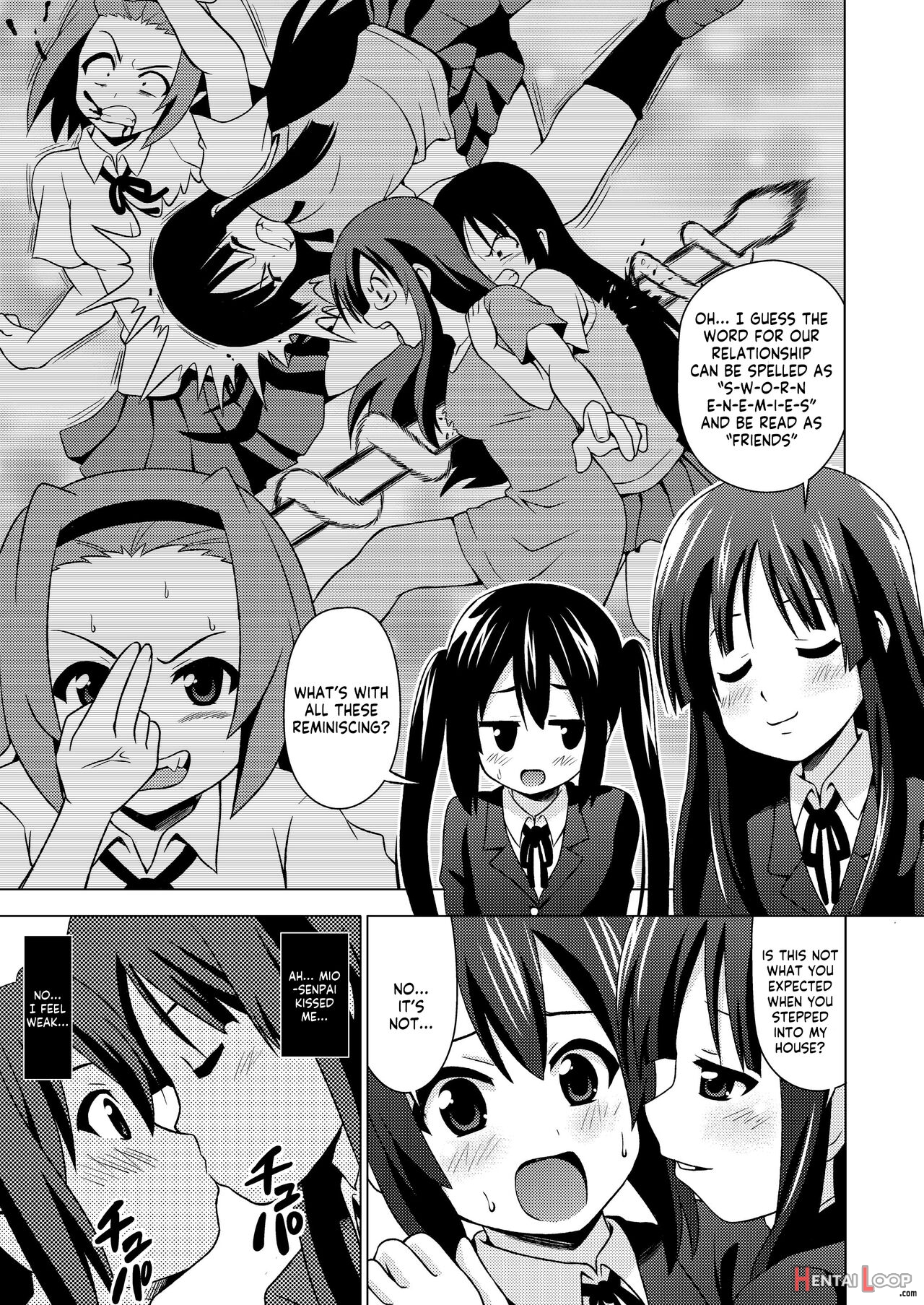 Mio Azu Yuri Yuri page 5