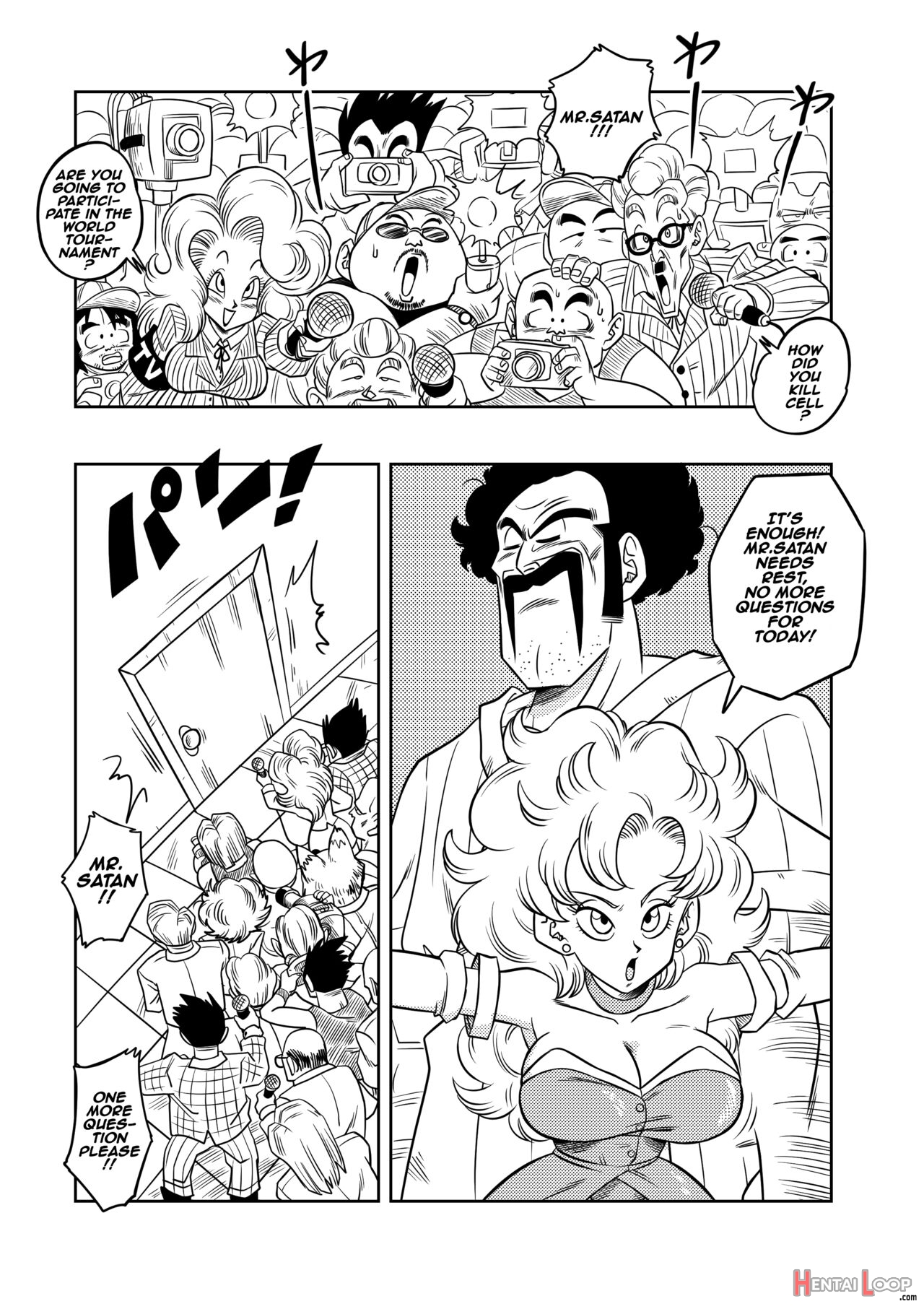 Mr. Satan Secret Training page 3