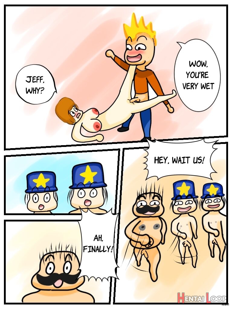 My Dad, Mr. Policeman, And My Bf Are Raping Me!! page 13