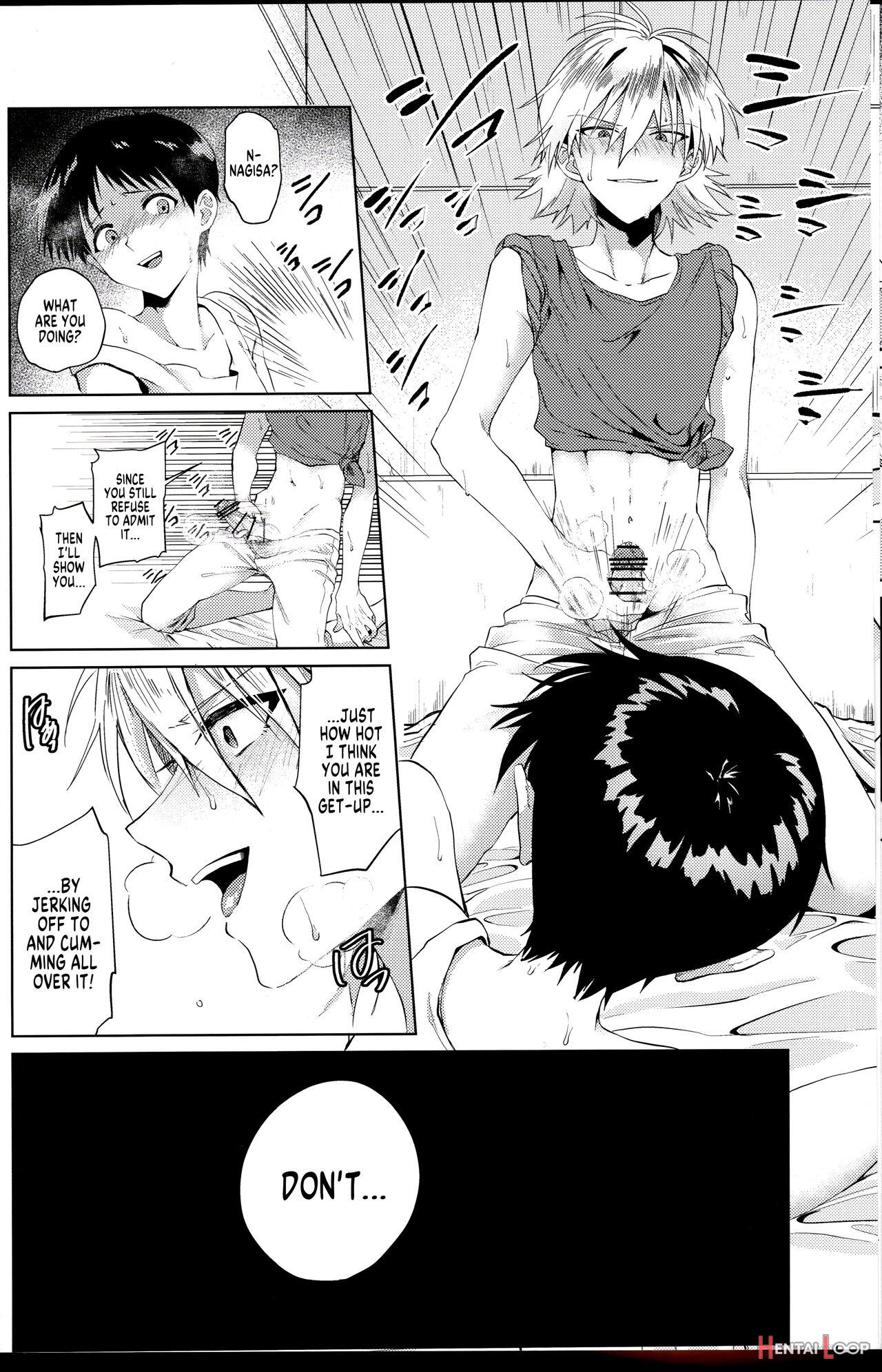Nagisa Wants Shinji To Understand His Mad Love page 17