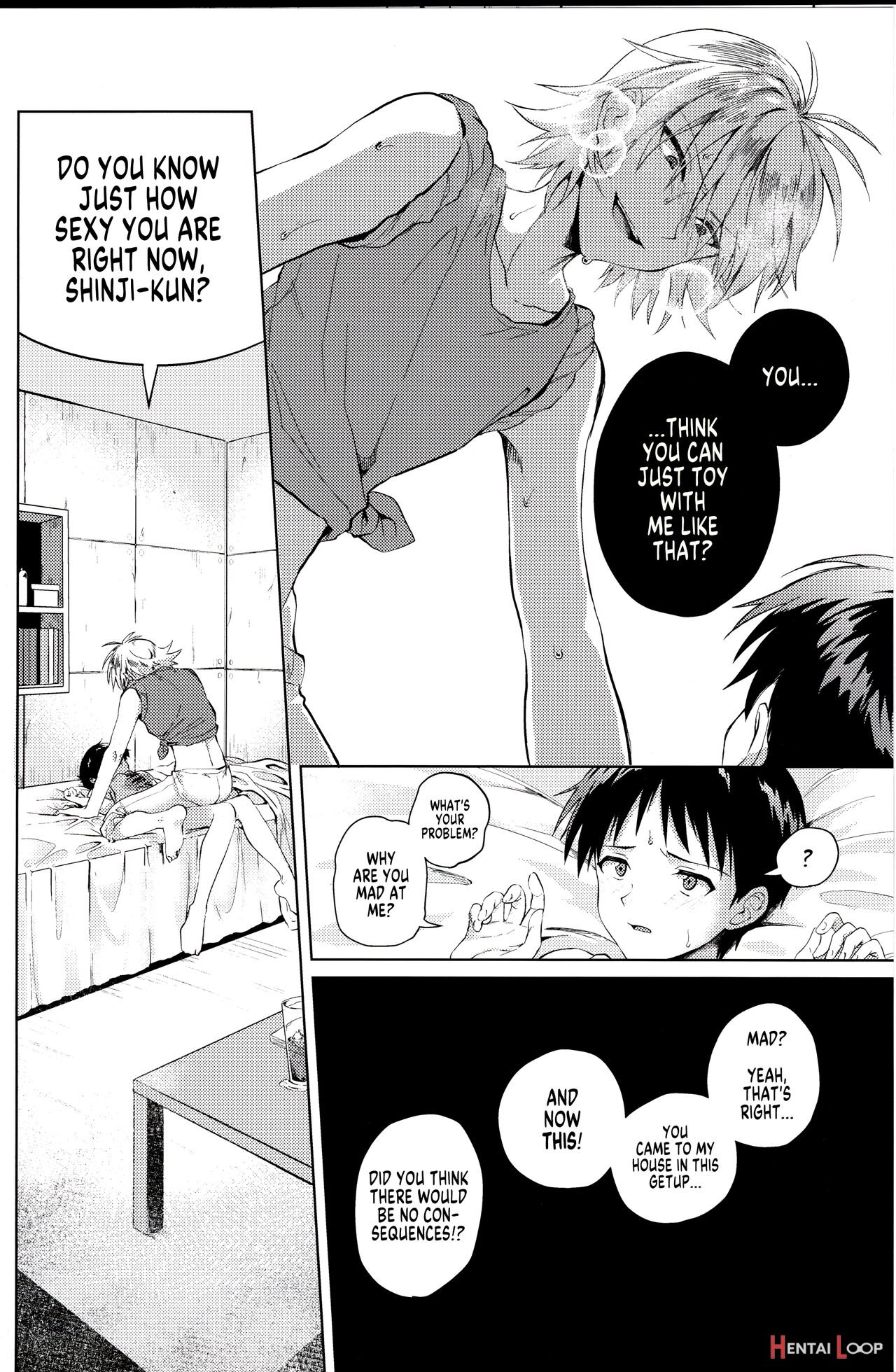 Nagisa Wants Shinji To Understand His Mad Love page 9