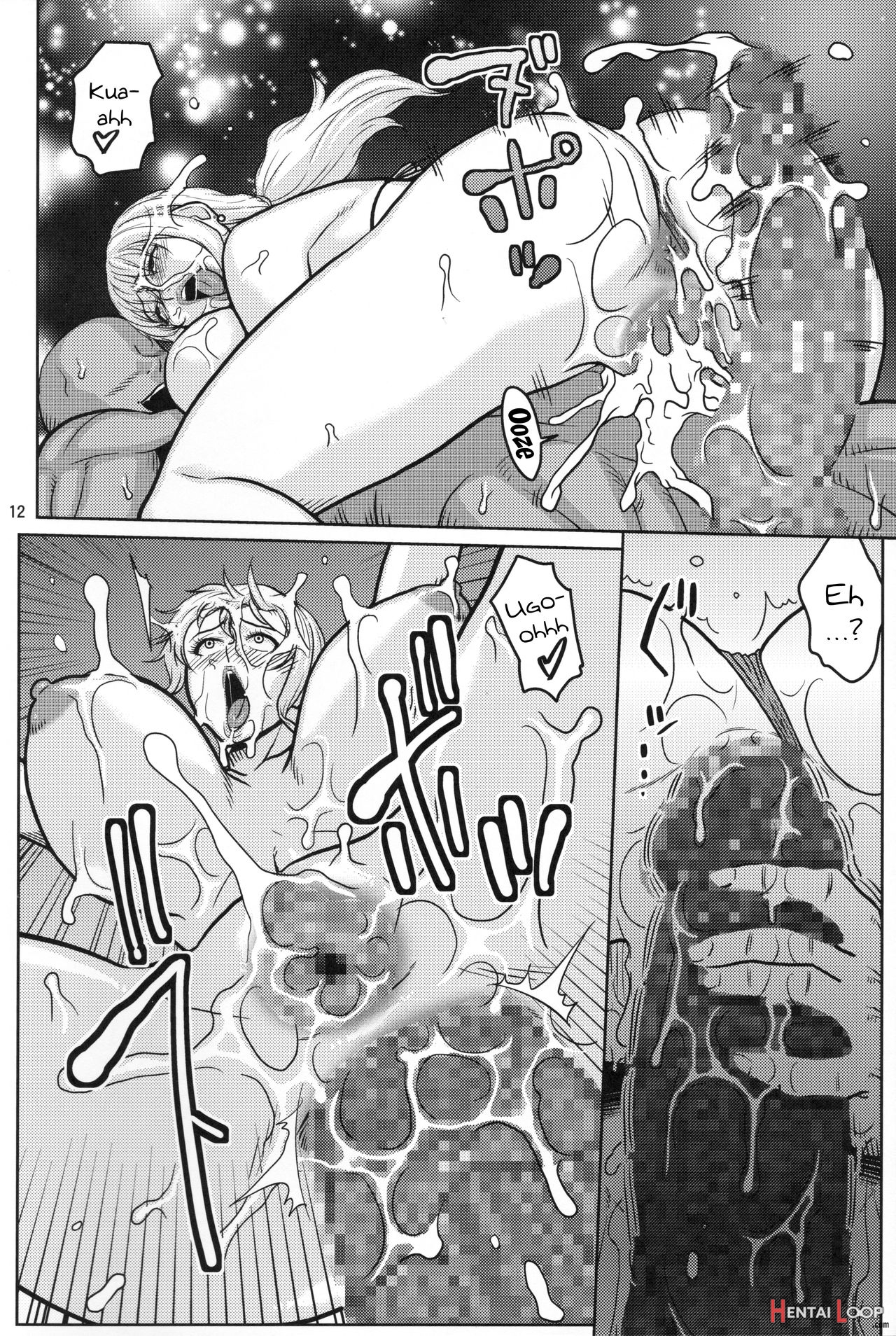 Nami-san Vs A Guy With A Large Cock Dripping With Precum page 11