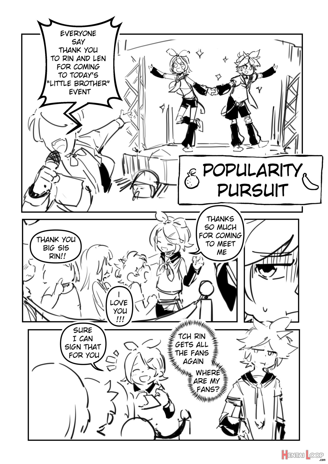 Popularity Pursuit page 1