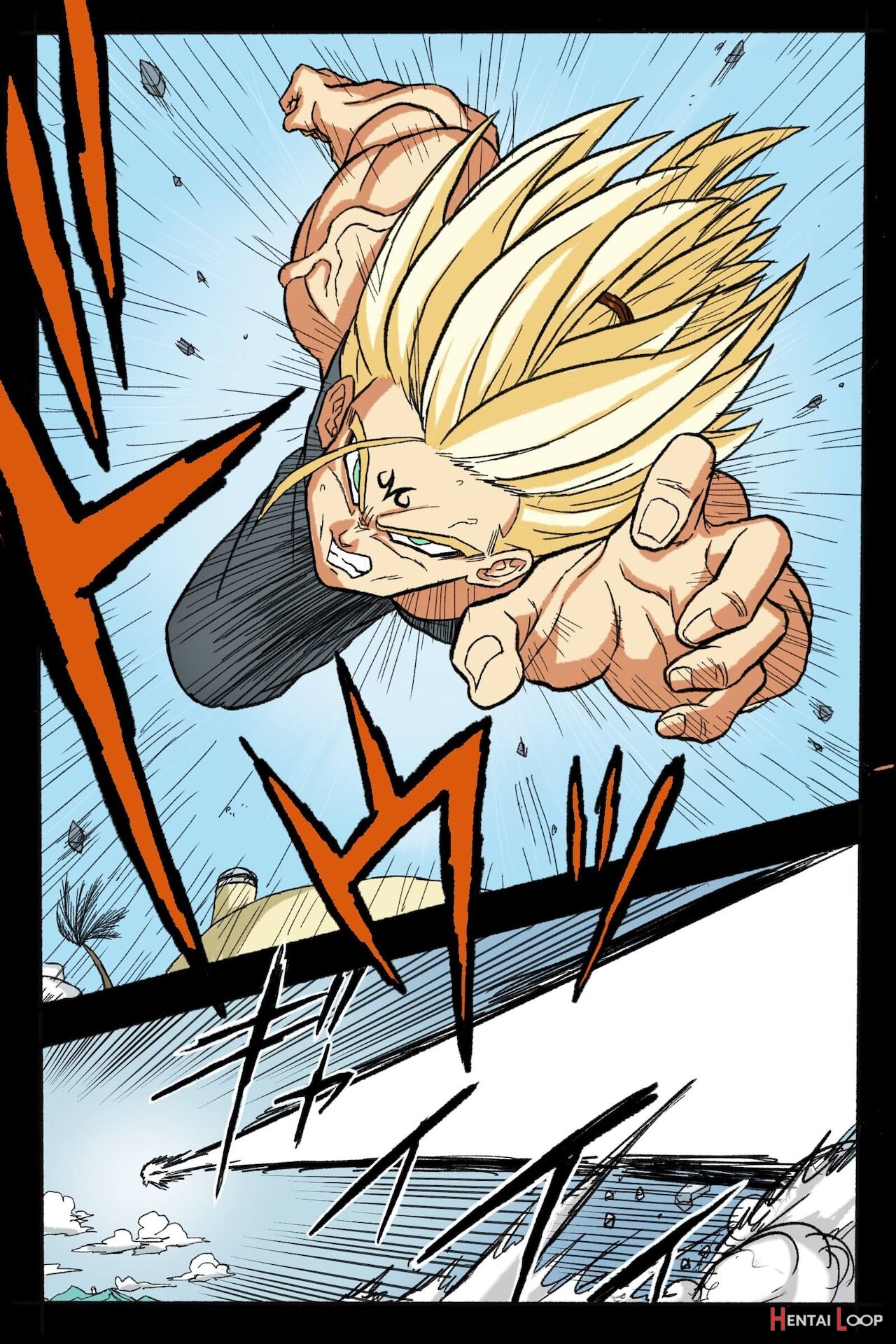 Ryona Budokai 3 - Android 18 Vs Trunks page 11