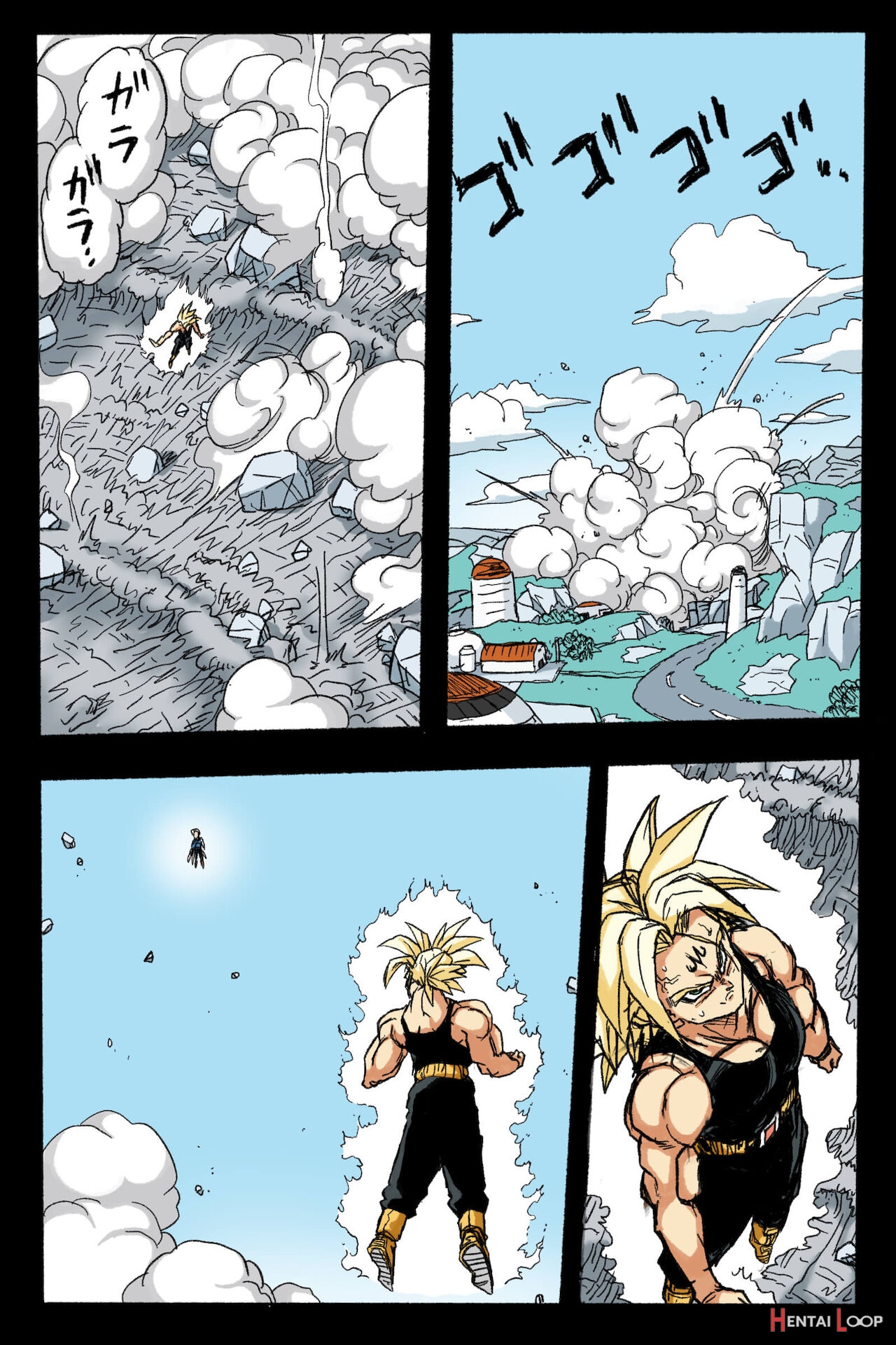 Ryona Budokai 3 - Android 18 Vs Trunks page 17