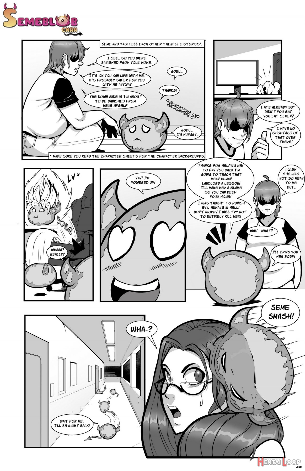 Semeblob Chan Chapter 1-5 page 4