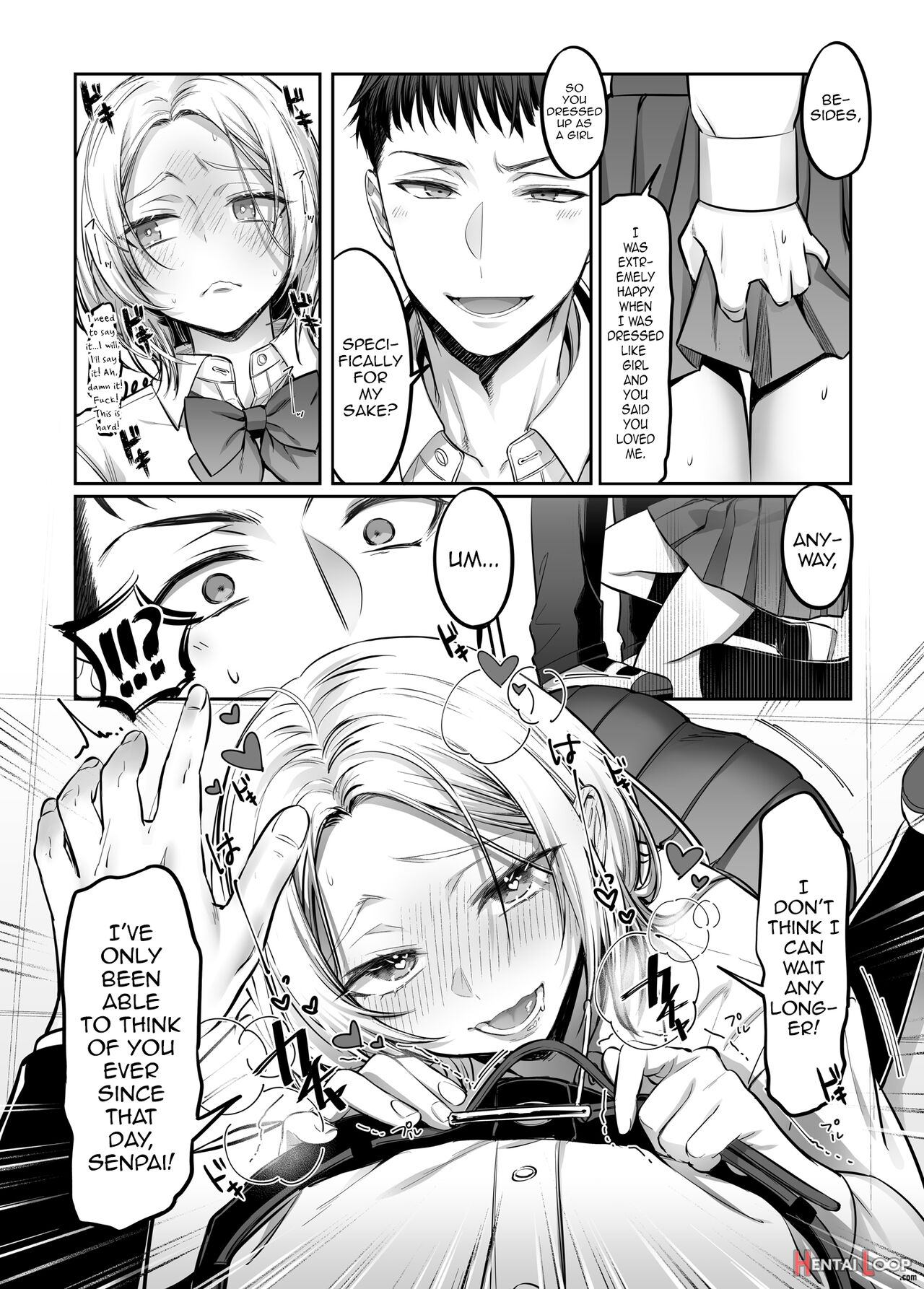 Shoshinsha Josou Danshi Ni Osowarete Mita!? page 15