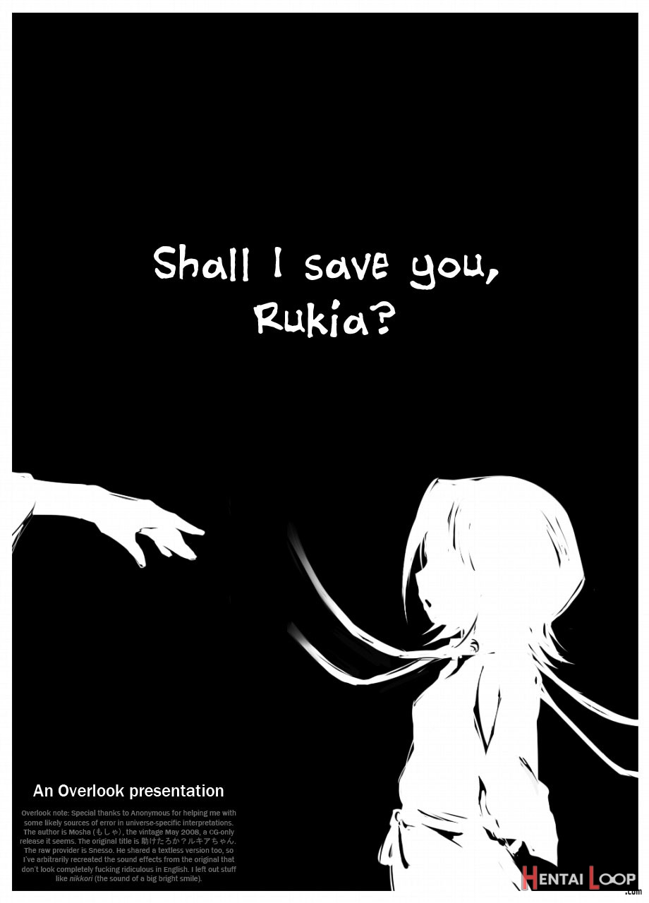 Tasuketaroka? Rukia-chan page 1