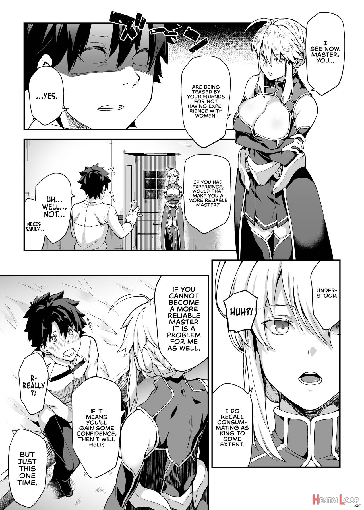 The King Of Knights' Sweet Hole page 6